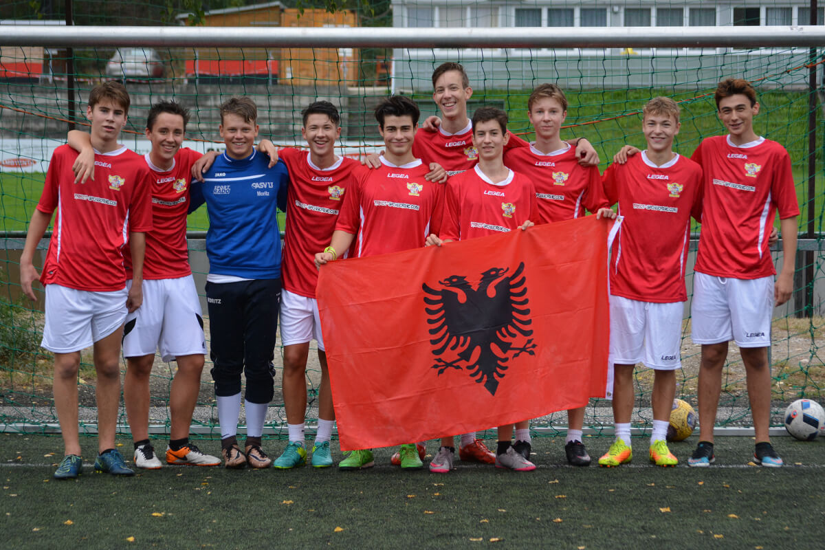Mannschaftsfoto - Dynamo Albania Hietzing - FFBÖ Kleinfeldliga Wien West