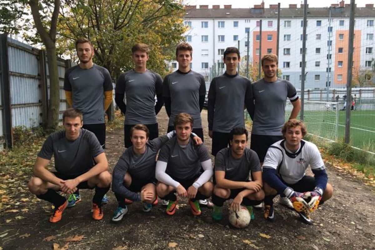 Mannschaftsfoto - FC Tschickpause - FFBÖ Kleinfeldliga Wien Mitte