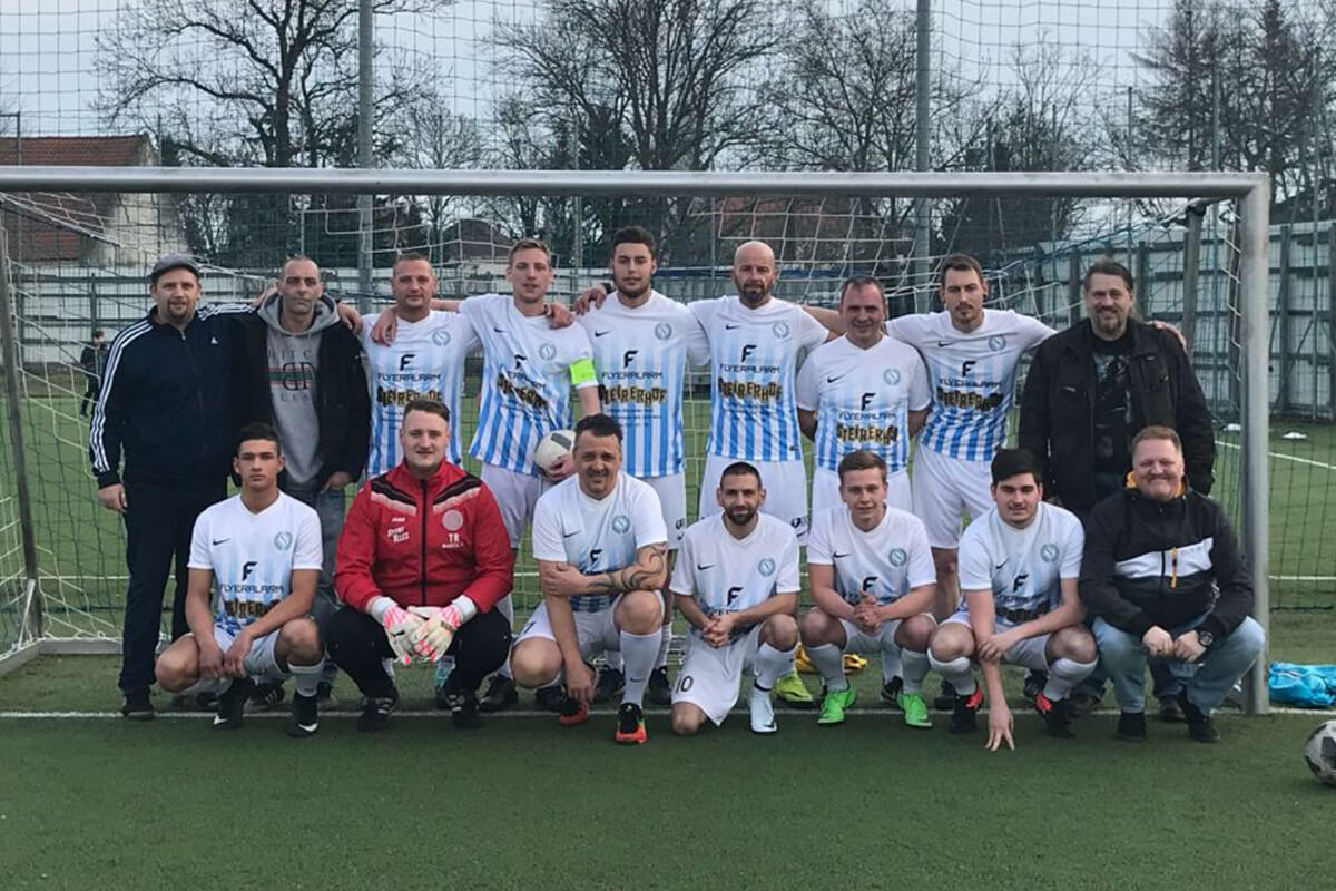 Mannschaftsfoto - Fortuna Napoli Wien - FFBÖ Kleinfeldliga Wien Nord